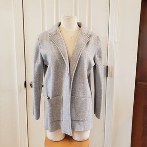 Magaschoni grey sweater blazer